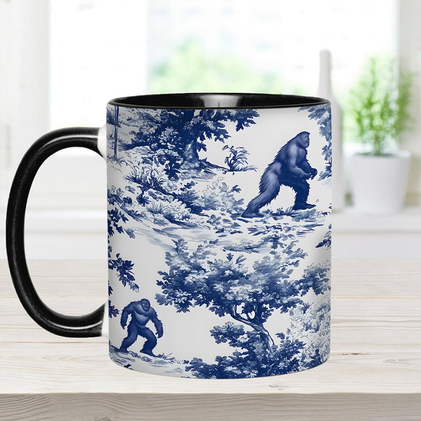 Sasquatch - Personalized Outdoor, Camping, Adventure Accent Mug