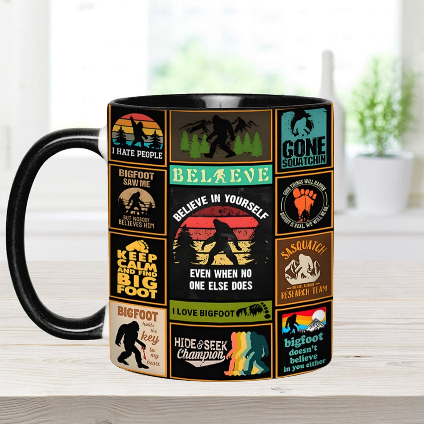 Find My Soul – Personalized Bigfoot Accent Mug