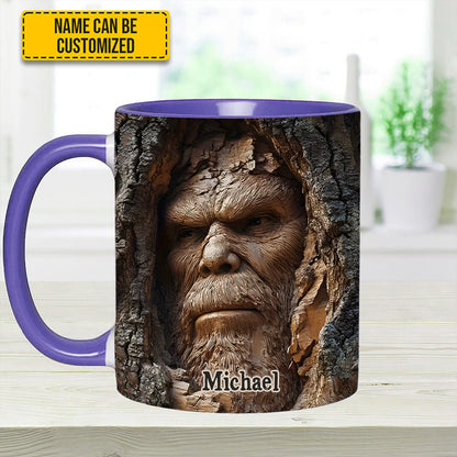 Cosmic Footsteps – Personalized Bigfoot Accent Mug