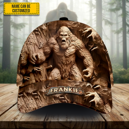 Personalized Bigfoot Legend In The Trees Classic Cap