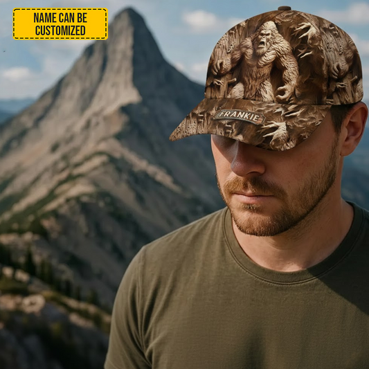 Personalized Bigfoot Legend In The Trees Classic Cap
