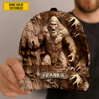Personalized Bigfoot Legend In The Trees Classic Cap