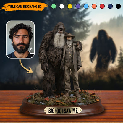 Bigfoot & Me – Personalized Best Friend Acrylic Plaque