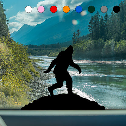 Bigfoot Windshield Stickers