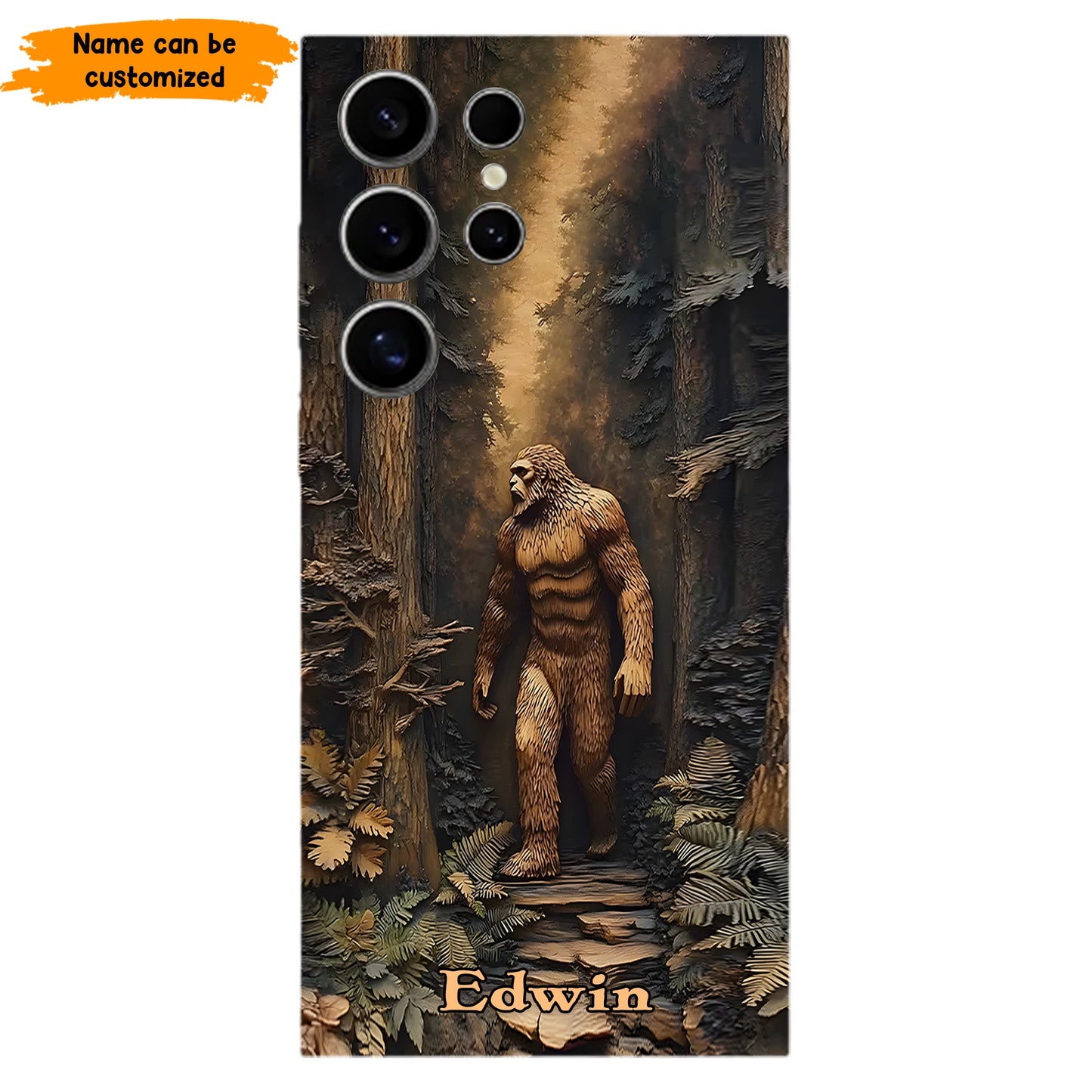 Legend in the Trees – Personalized Sasquatch Phone Case