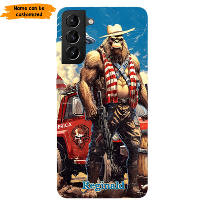 Bigfoot ‘Merica – Personalized Patriotic Phone Case