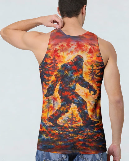 THE FOREST WALKER BIGFOOT ALL OVER PRINT SHIRT