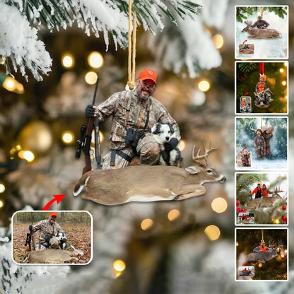 Personalized Outdoor Memories Christmas Ornament