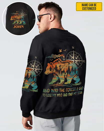 And Into The Forest I Go To Lose My Mind And Find My Soul – Personalized All Over Print Shirt