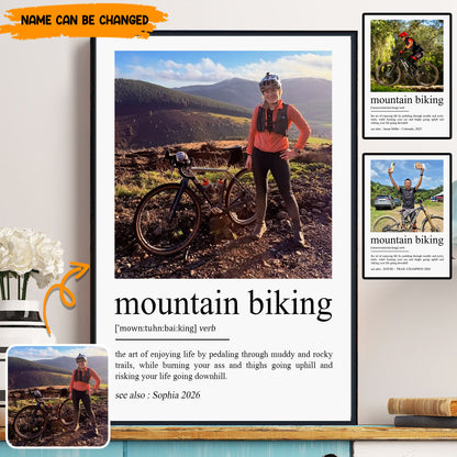 Personalized The Ultimate Poster & Canvas for Cycling and Outdoor Lovers