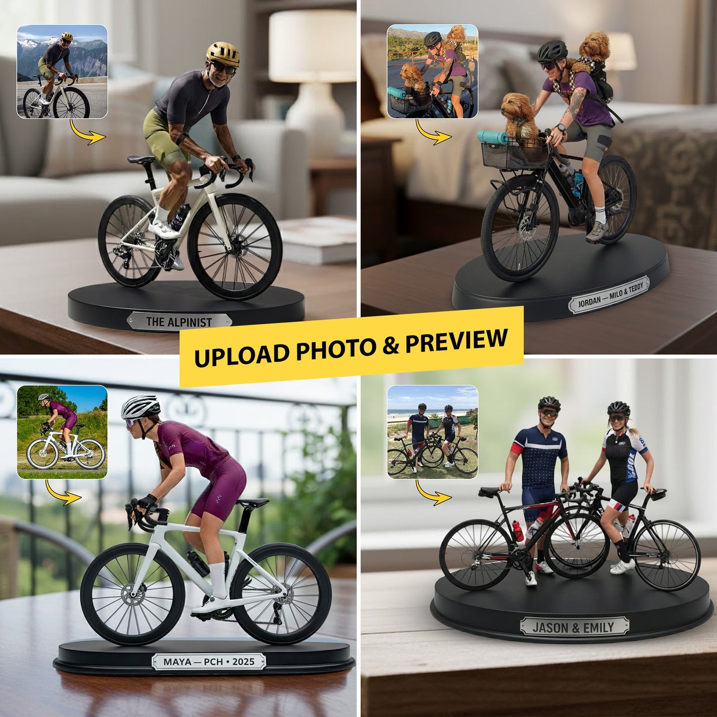 Rider Triumph – Personalized Photo Acrylic Plaque
