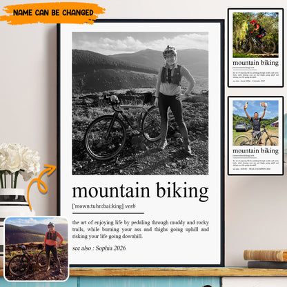 Personalized The Ultimate Poster & Canvas for Cycling and Outdoor Lovers