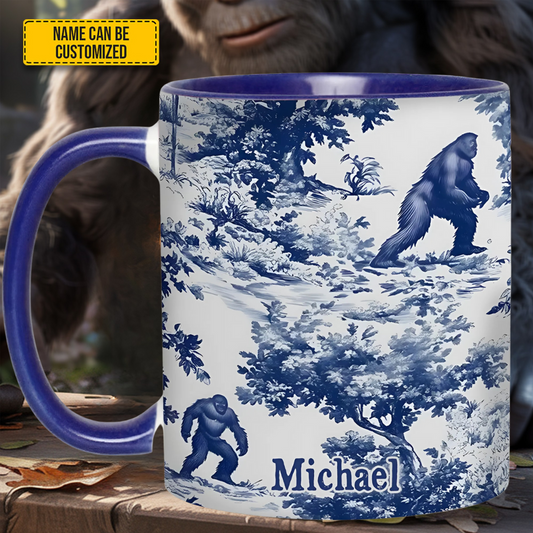 Forest Guardian – Personalized Bigfoot Accent Mug