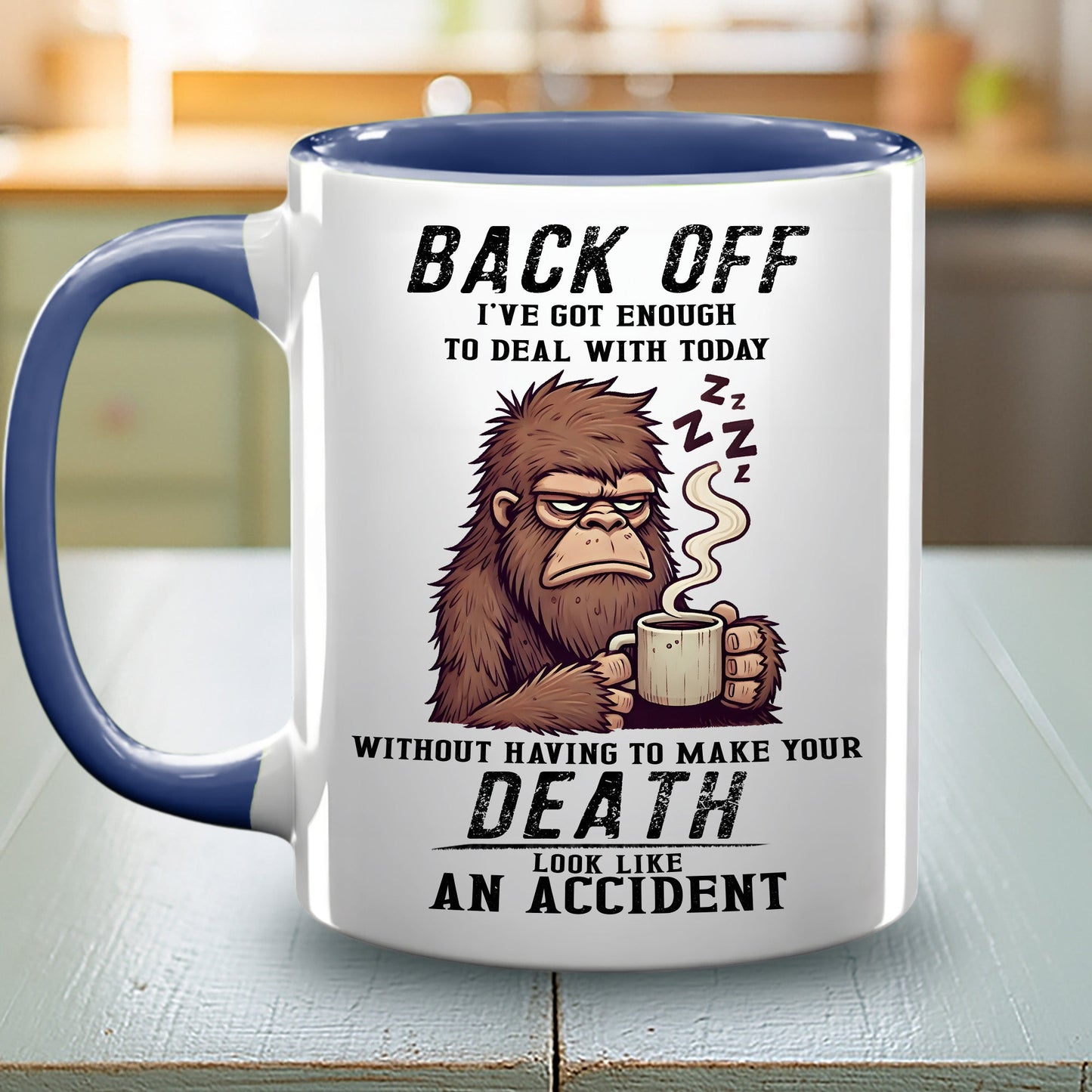 Legendary Bigfoot – Personalized Funny Accent Mug