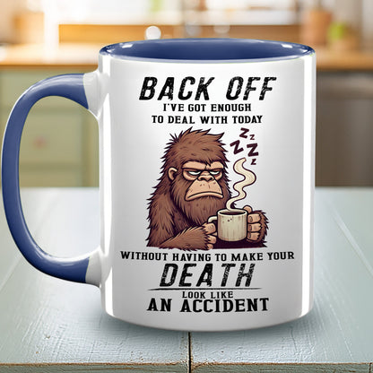 Legendary Bigfoot – Personalized Funny Accent Mug