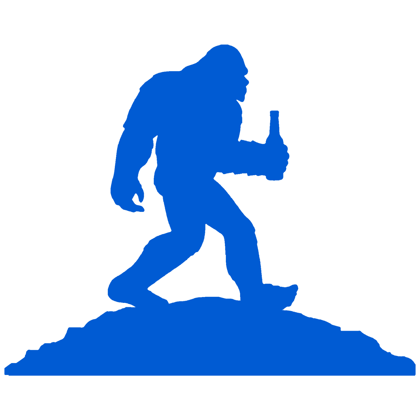 Chillin’ Bigfoot Sticker