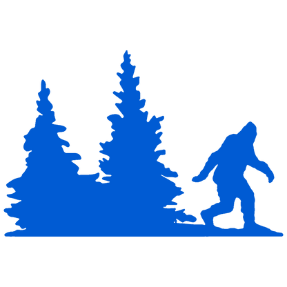 Bigfoot Windshield Stickers