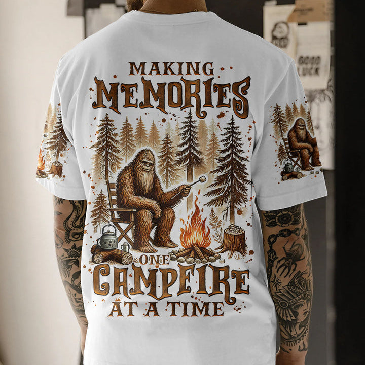 MAKING MEMORIES ONE CAMPFIRE AT A TIME BIGFOOT ALL OVER PRINT