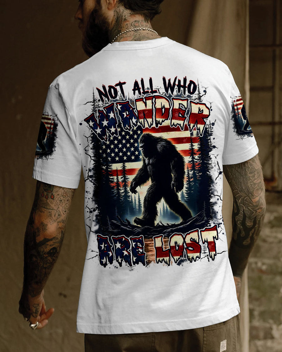 NOT ALL WHO WANDER ARE LOST ALL OVER PRINT