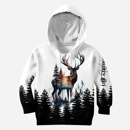 Country Girl - Personalized Hunting Hoodie and Leggings