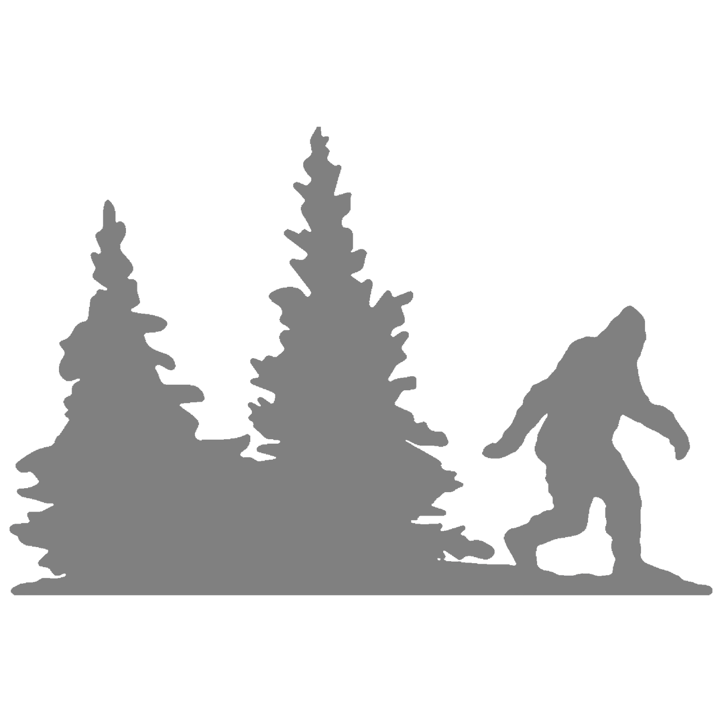 Bigfoot Windshield Stickers