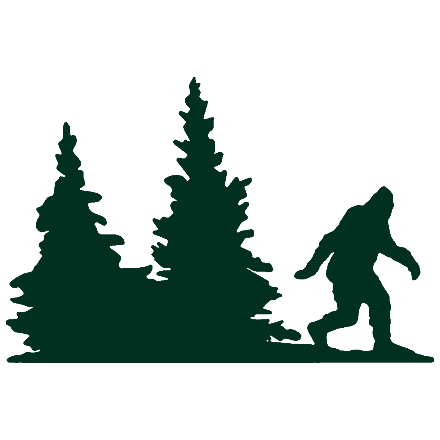 Bigfoot Windshield Stickers