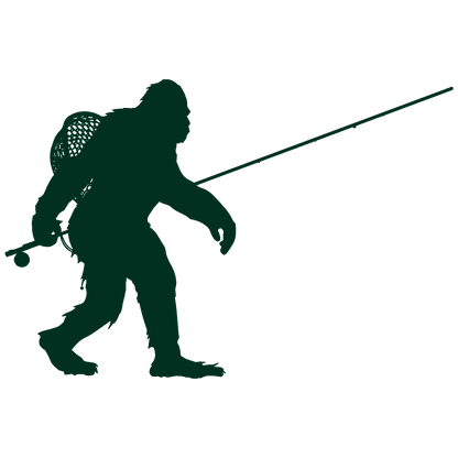 Sasquatch Fly Fishing Stickers