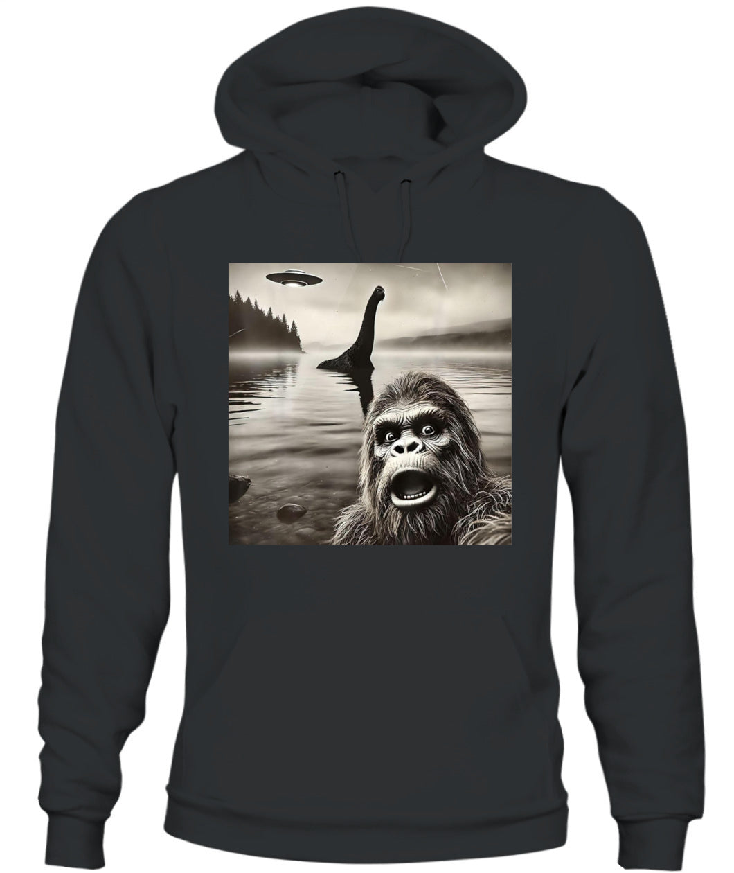 Loch Ness Witness – Bigfoot Selfie Shirt