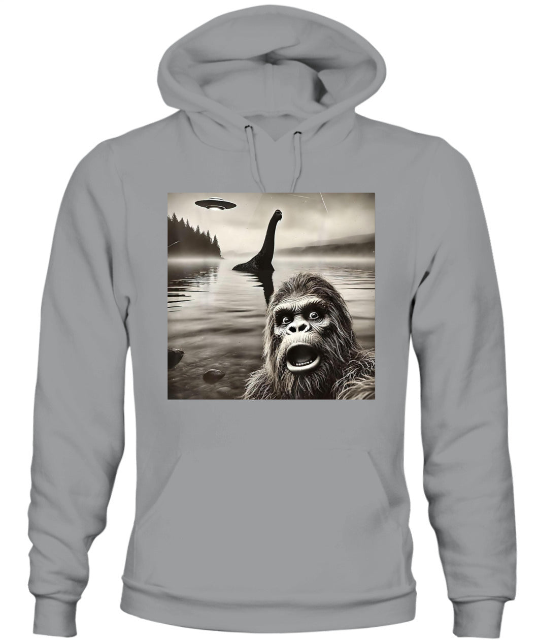 Loch Ness Witness – Bigfoot Selfie Shirt