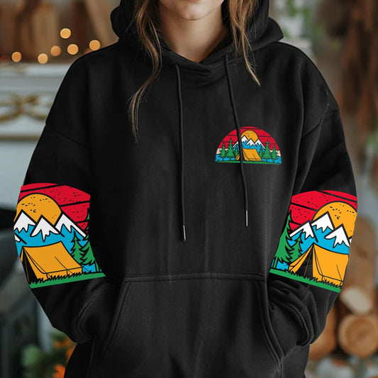 Fires, Friends, Fun Camping Crew – Personalized Camping All Over Print Shirt