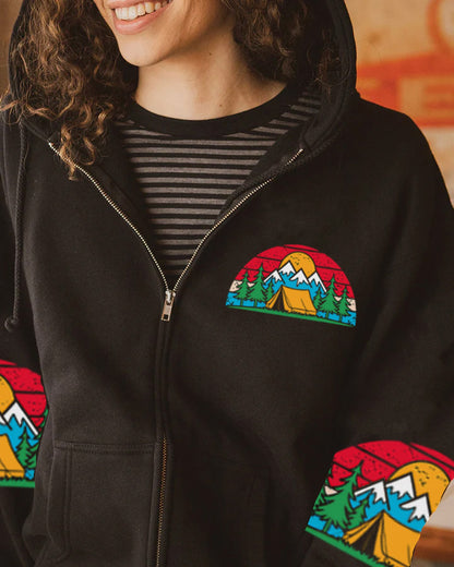 Fires, Friends, Fun Camping Crew – Personalized Camping All Over Print Shirt