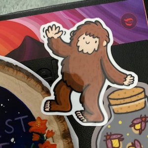 Mini Bigfoot Stickers