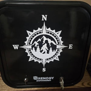 BIGFOOT Compass Vinyl Stickers