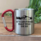Funny Hiking Carabiner Mug - Gift for Hikers, Campers, Outdoor Lovers