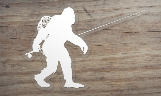 Sasquatch Fly Fishing Stickers
