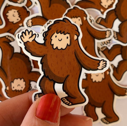 Mini Bigfoot Stickers