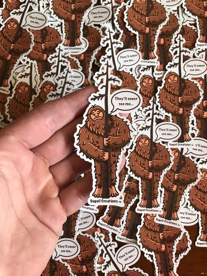 Bigfoot Stickers