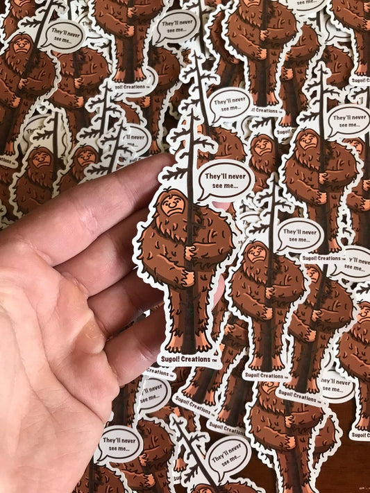 Bigfoot Stickers