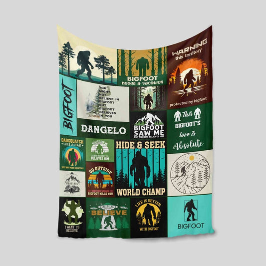 Bigfoot Collection Blanket