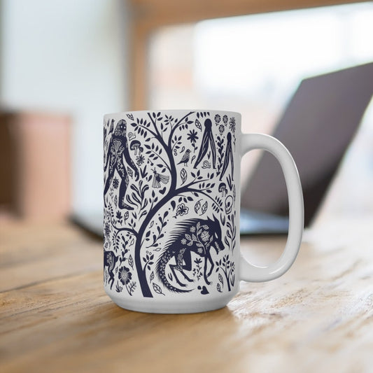 Chill & Don’t Care – Personalized Sasquatch Accent Mug