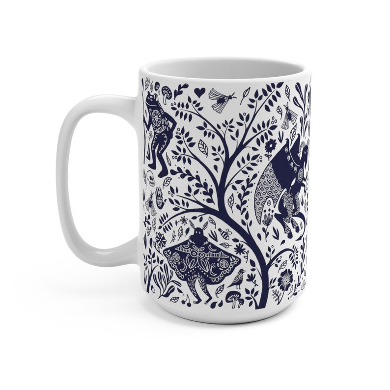 Chill & Don’t Care – Personalized Sasquatch Accent Mug