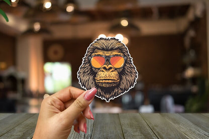 Bigfoot Forest Adventure Sticker