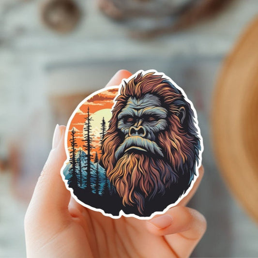 Bigfoot Forest Adventure Sticker