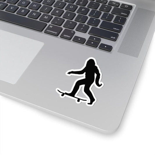 Bigfoot Skateboarding Kiss-Cut Sticker