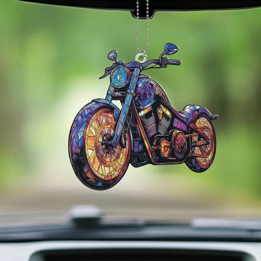 Cool Bike Acrylic Window Hanging