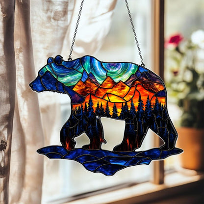 Forest Animal Acrylic Window Hanging
