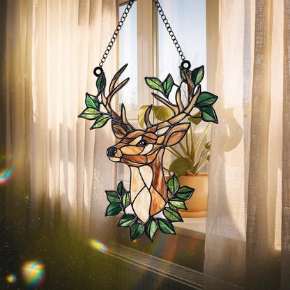 Rustic Forest Animal Acrylic Window