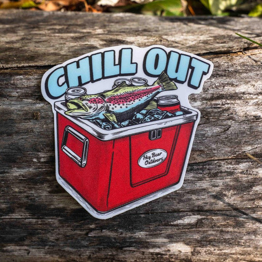 Chill Out Sticker