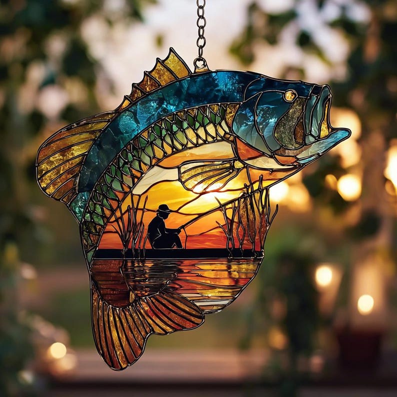Bass Fish Acrylic Window