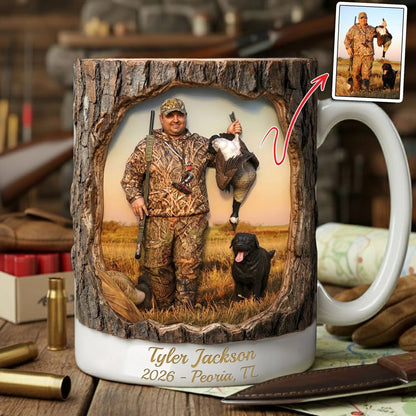 Hunting Life Coffee Mug - Personalized Custom Photo Gifts For Hunters